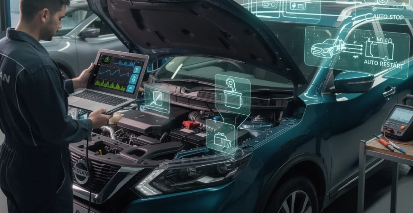 nissan-x-trail-start-stop-system-fault-diagnosis